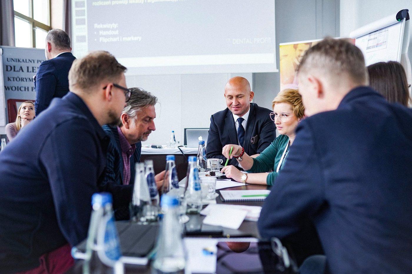 Praca w grupach nad prezentacją planu leczenia